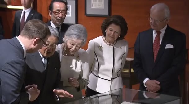 Fler bilder från besöket på Uppsala slott hos landshövdingen